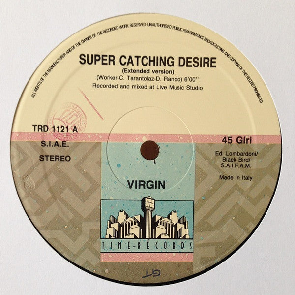 Virgin : Super Catching Desire (12")