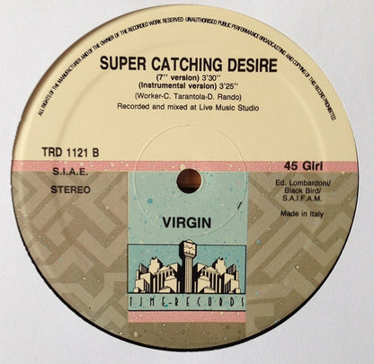 Virgin : Super Catching Desire (12")