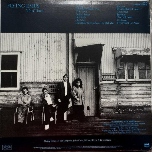 Flying Emus* : This Town (LP, Album)