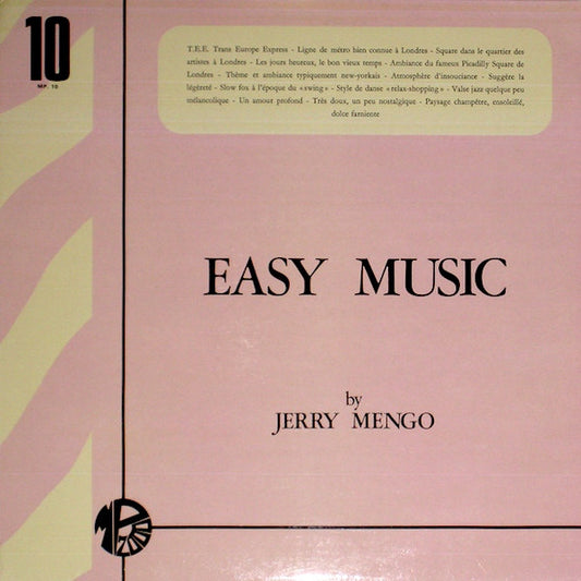 Jerry Mengo : Easy Music (LP)
