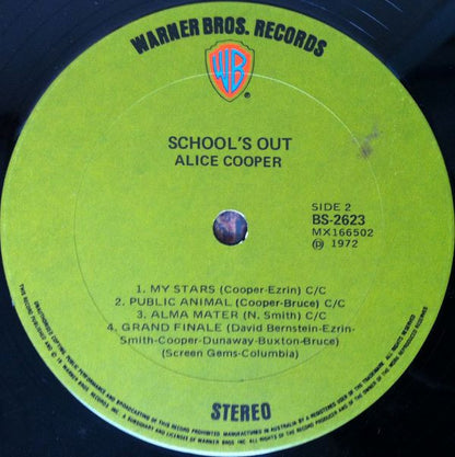 Alice Cooper : School's Out (LP, Album)