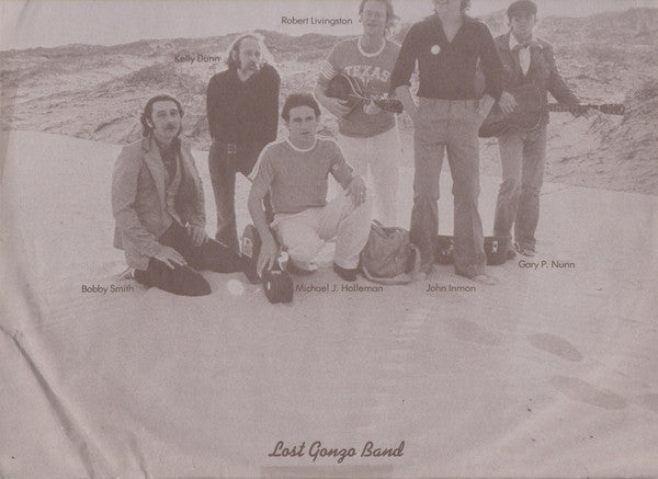 The Lost Gonzo Band : Signs Of Life (LP, Album, Jac)