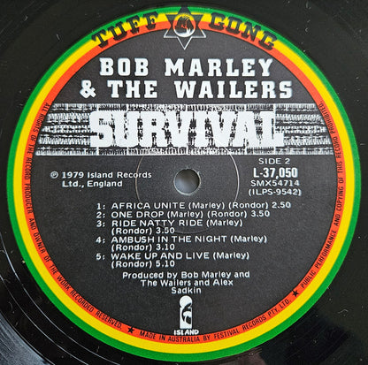 Bob Marley & The Wailers : Survival (LP, Album)