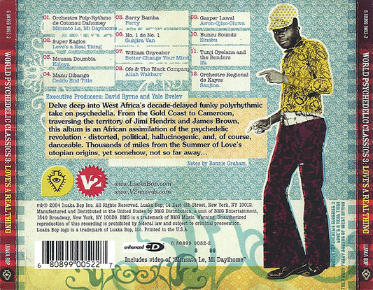 Various : Love's A Real Thing (The Funky Fuzzy Sounds Of West Africa) (CD, Comp, Enh)