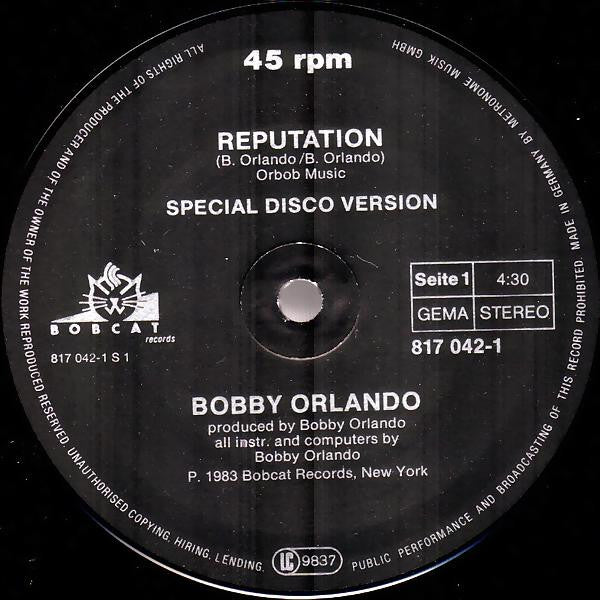 Bobby "O"* : Reputation / I Cry For You (12", Maxi)