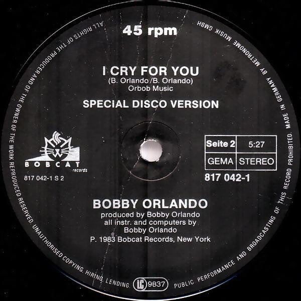 Bobby "O"* : Reputation / I Cry For You (12", Maxi)