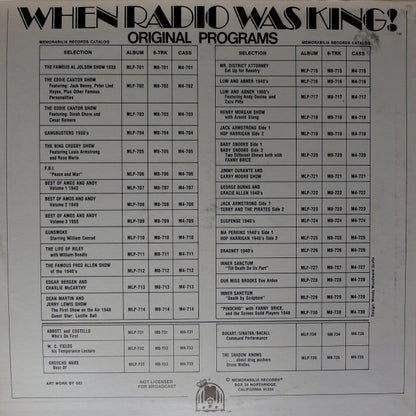 Dragnet (9) : Dragnet 1940's (LP, Album, Mono)