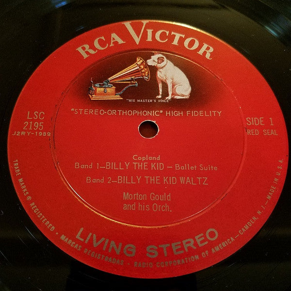 Morton Gould And His Orchestra, Copland* : Billy The Kid / Rodeo (LP, Album, Ind)