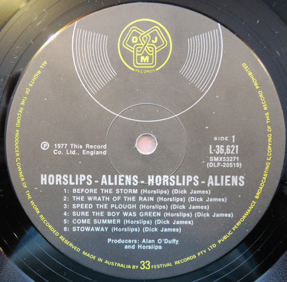Horslips : Aliens (LP, Album, Gat)