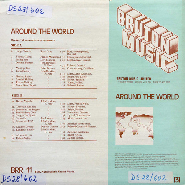 Various : Around The World (LP)