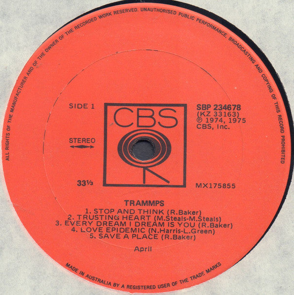 The Trammps : Trammps (LP, Album)
