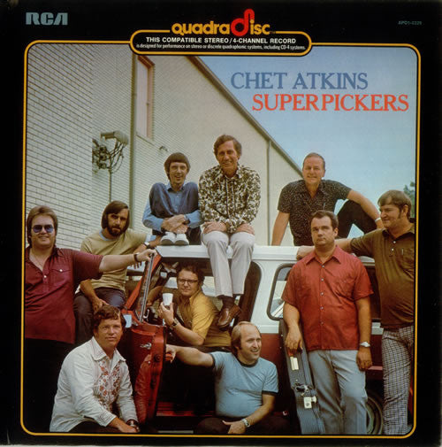 Chet Atkins : Superpickers (LP, Album, Quad)
