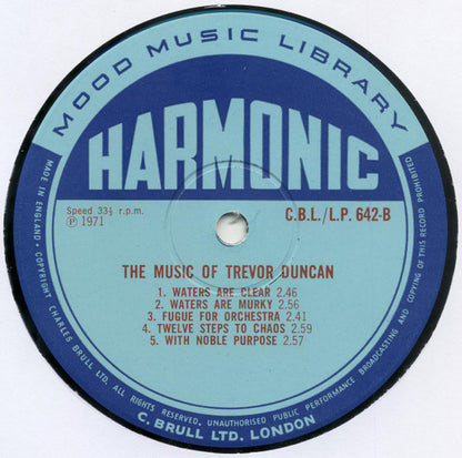 Trevor Duncan : The Music Of Trevor Duncan (LP, Mono)