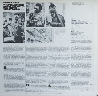 The Poll Winners : Straight Ahead (LP, Album)