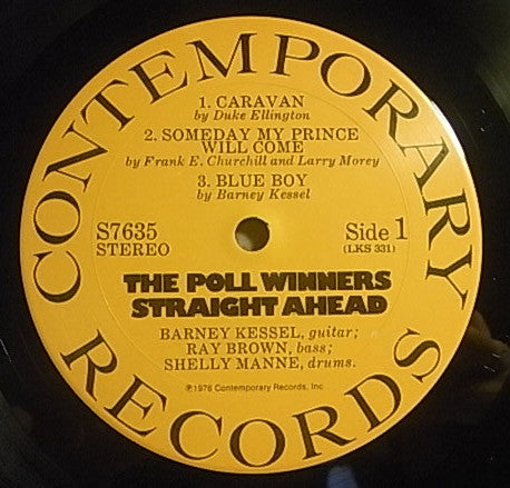 The Poll Winners : Straight Ahead (LP, Album)