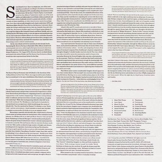 Sven Libaek : Ron & Val Taylor's Inner Space - Original Television Score (LP, Album, Ltd, RE, Gat)