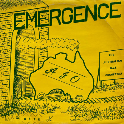 The Australian Jazz Orchestra : Emergence (LP, Album)
