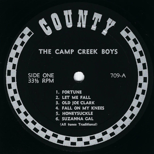 The Camp Creek Boys : The Camp Creek Boys (Old Time String Band) (LP, Album, Mono)