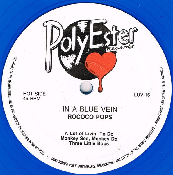 Rococo Pops : In A Blue Vein (12", Blu)