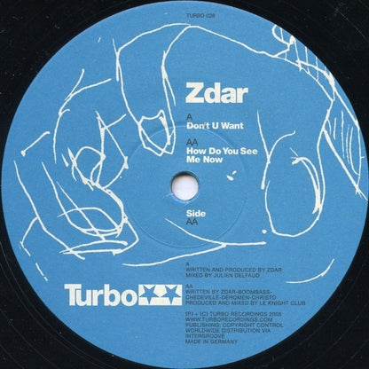 Philippe Zdar : Don't U Want (12")