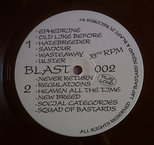 Bastard Squad (3) : Shows Over (LP, Album, Bro)