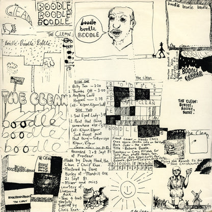 The Clean : Boodle Boodle Boodle (12", EP, RP)