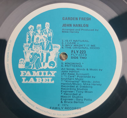 John Hanlon (2) : Garden Fresh (LP, Album)