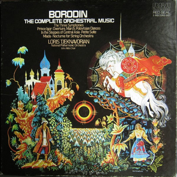 Borodin*, Loris Tjeknavorian, National Philharmonic Orchestra, John Alldis Choir : The Complete Orchestral Music (3xLP + Box)