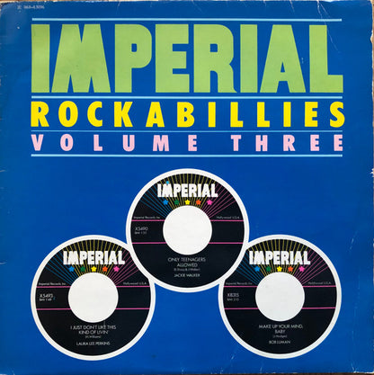 Various : Imperial Rockabillies Volume Three (LP, Comp, Mono, RE)