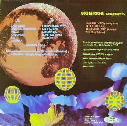 Sismicos : Epicenter (LP, Album)