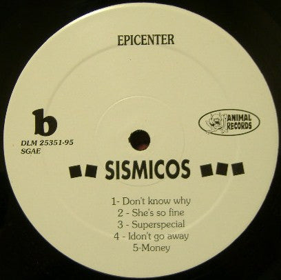 Sismicos : Epicenter (LP, Album)