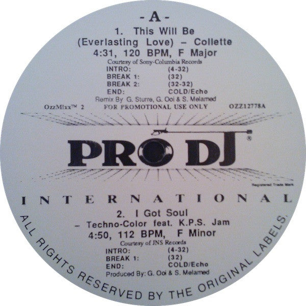 Various : OzzMixx 2 (12", Promo)