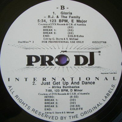 Various : OzzMixx 2 (12", Promo)