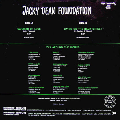 Jacky Dean Foundation : Caravan Of Love (The Dance Version) (12")