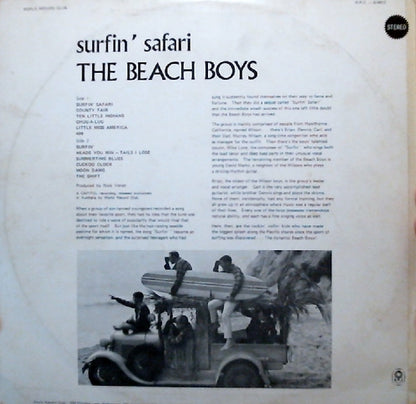 The Beach Boys : Surfin' Safari (LP, Album, Club)