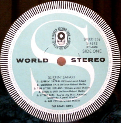 The Beach Boys : Surfin' Safari (LP, Album, Club)