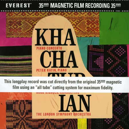 Aram Khatchaturian, Peter Katin, London Symphony Orchestra - Hugo Rignold : Concerto For Piano And Orchestra (LP, RE, 200)
