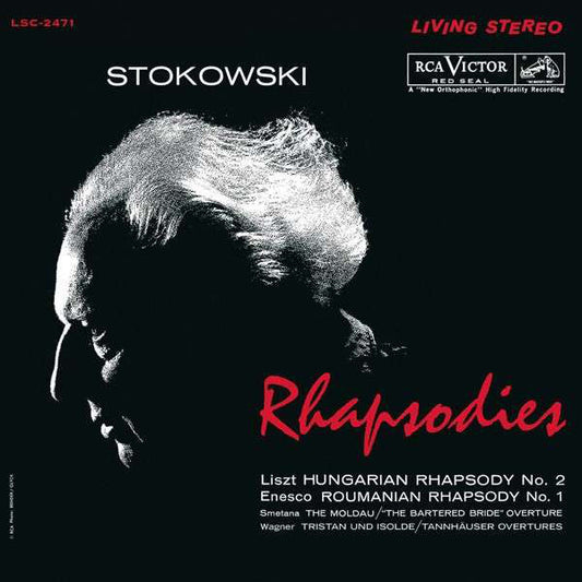 Franz Liszt / George Enescu / Bedřich Smetana, RCA Victor Symphony Orchestra, Leopold Stokowski : Rhapsodies (LP, RE, 200)