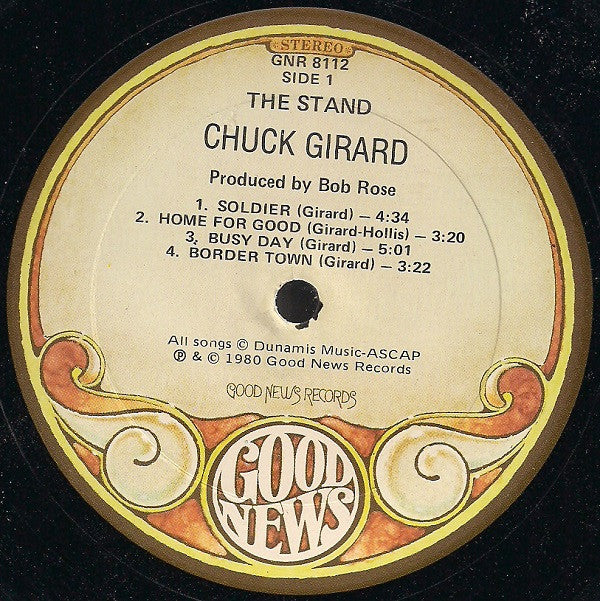 Chuck Girard : The Stand (LP, Album)