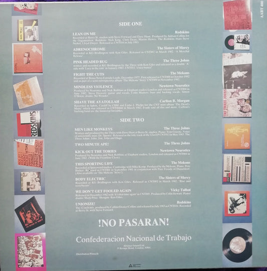 Various : They Shall Not Pass (LP, Album, Comp)