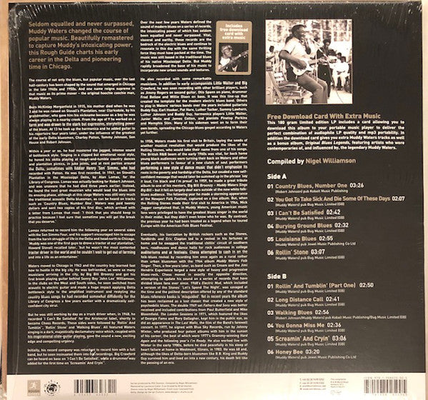 Muddy Waters : The Rough Guide To Blues Legends: Muddy Waters: Country Blues (LP, Comp, Ltd, RM, 180)
