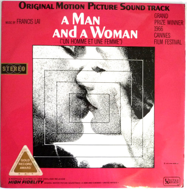 Francis Lai : A Man And A Woman "Un Homme Et Une Femme" (Original Motion Picture Soundtrack) (LP, Album, RE)