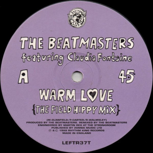 The Beatmasters Featuring Claudia Fontaine : Warm Love (The Remixes) (12")