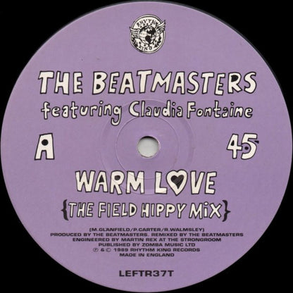 The Beatmasters Featuring Claudia Fontaine : Warm Love (The Remixes) (12")
