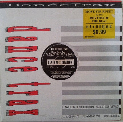 Hithouse : Move Your Feet To The Rhythm Of The Beat (12")