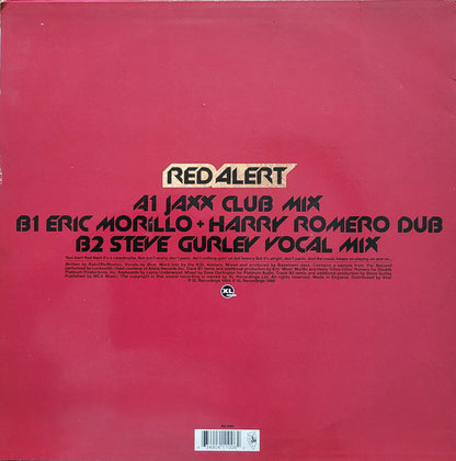 Basement Jaxx : Red Alert (12", Single)