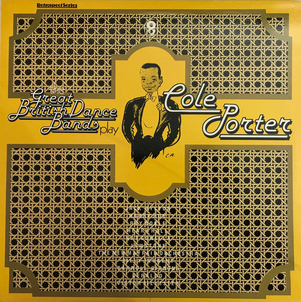 Various : The Great British Dance Bands Play Cole Porter (2xLP, Album, Comp, Mono)
