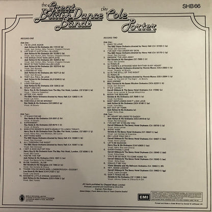 Various : The Great British Dance Bands Play Cole Porter (2xLP, Album, Comp, Mono)