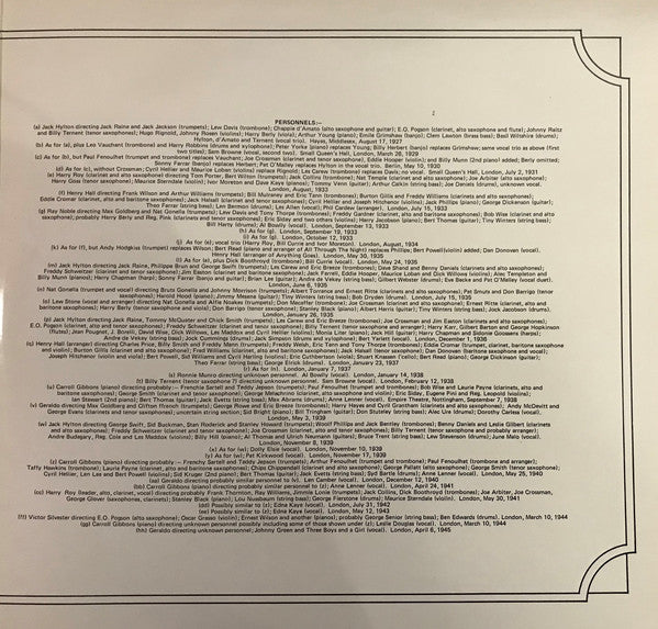 Various : The Great British Dance Bands Play Cole Porter (2xLP, Album, Comp, Mono)