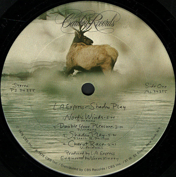 The L.A. Express : Shadow Play (LP, Album, Ter)